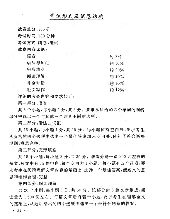 成人高考专升本《英语》考试大纲.jpg